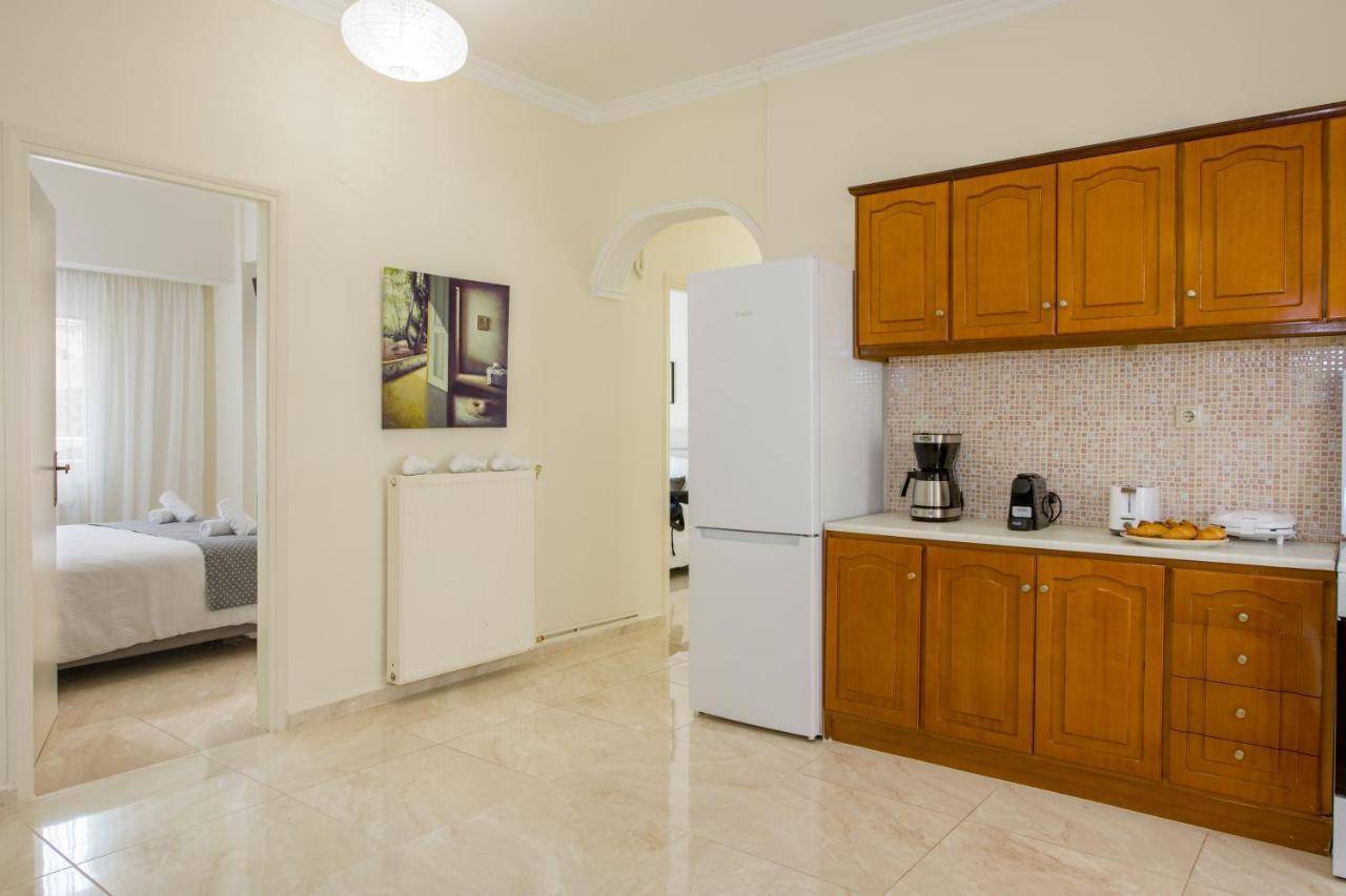 Center Manolia Dream 3 Bedroom Apartment 100M Away From The Beach Chania  Luaran gambar